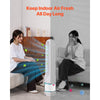 VEVOR Replacement Filter for Tower Fan, Multi-Layers Air Purifier Filter Replacement with High-Density HEPA and Activated Carbon, ideal for Capturing Pollen, Pet Hairs, Smokes and Harmful Odors