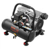 VEVOR Air Compressor, 1 Gallon Steel Tank, 1HP 1.5 CFM 90PSI Oil Free Air Compressor & Max. 120PSI Pressure, 78dB Ultra Quiet Portable Compressor, for Auto Repair, Tire Inflation, Spray Painting