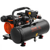 VEVOR Air Compressor, 2 Gallon Steel Tank, 1HP 2.1 CFM 8bar Oil Free Air Compressor & Max. 120PSI Pressure, 81dB Ultra Quiet Portable Compressor, for Auto Repair, Tire Inflation, Spray Painting