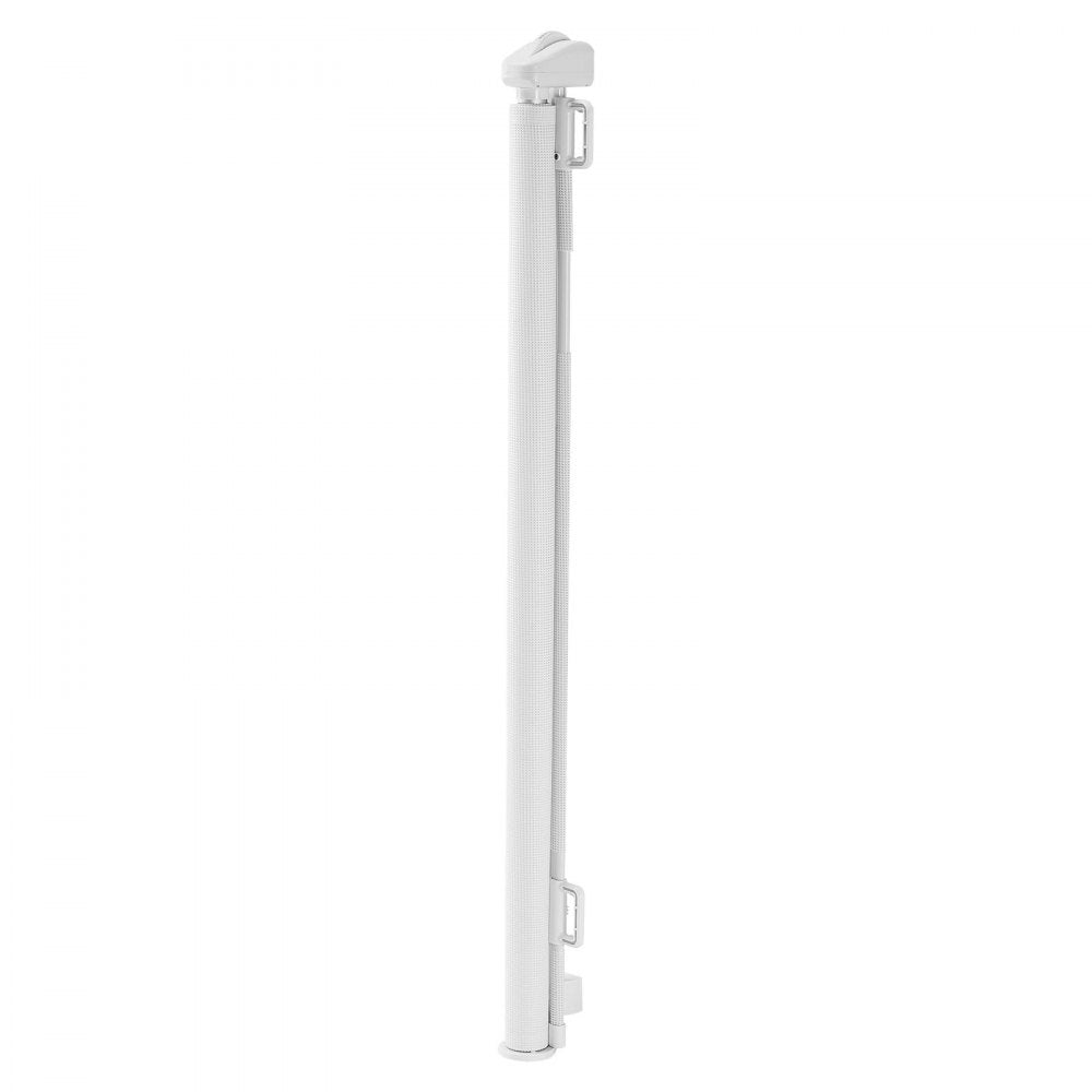 VEVOR Retractable Baby Gate, Extends to 57 inch Wide, 38.5 inch Tall, with Security Lock, Easy to Use, Walk Through Without Tripping, Mesh Dog Gate for Stairs, Hallways, Indoor/Outdoor, White