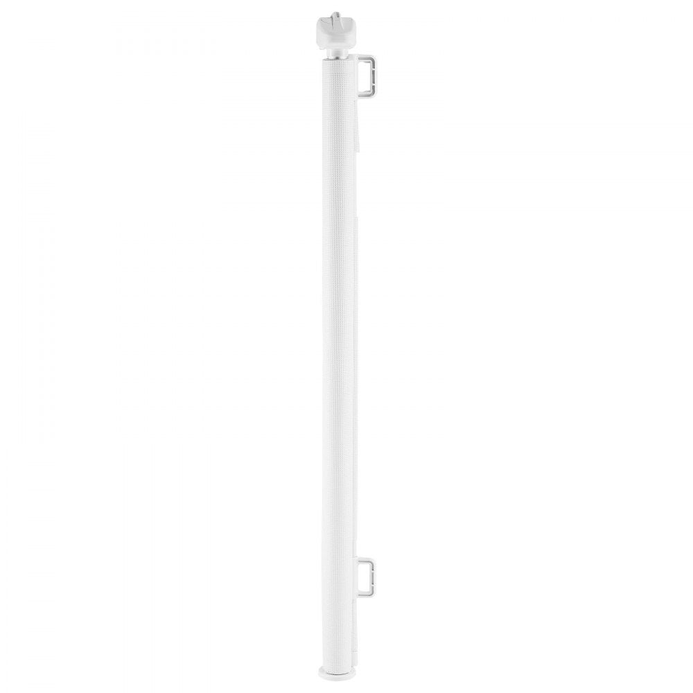 VEVOR Retractable Baby Gate, Extends to 57 inch Wide, 38.5 inch Tall, with Security Lock, Easy to Use, Walk Through Without Tripping, Mesh Dog Gate for Stairs, Hallways, Indoor/Outdoor, White