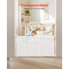VEVOR Retractable Baby Gate, 34 inch Tall, Extends up to 55 inch Wide, Retractable Gate for Kids or Pets, Mesh Material, Easy to Install for Indoor Stairs, Doorways, Hallways, Playrooms, White