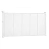 VEVOR Retractable Baby Gate, 34 inch Tall, Extends up to 55 inch Wide, Retractable Gate for Kids or Pets, Mesh Material, Easy to Install for Indoor Stairs, Doorways, Hallways, Playrooms, White
