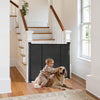VEVOR Retractable Baby Gate, 34 inch Tall, Extends up to 110 inch Wide, Retractable Gate for Kids or Pets, Mesh Material, Easy to Install for Indoor Stairs, Doorways, Hallways, Playrooms, Black