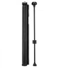 VEVOR Retractable Baby Gate, 34 inch Tall, Extends up to 110 inch Wide, Retractable Gate for Kids or Pets, Mesh Material, Easy to Install for Indoor Stairs, Doorways, Hallways, Playrooms, Black