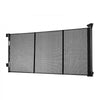 VEVOR Retractable Baby Gate, Extends to 122 inch Extra Wide, 31.3 inch Tall, with Reinforced Fiberglass Strips, Avoids Crawling Through, Mesh Dog Gate for Decks, Doorways, Garages, Indoor, Black