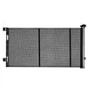 VEVOR Retractable Baby Gate, Extends to 122 inch Extra Wide, 31.3 inch Tall, with Reinforced Fiberglass Strips, Avoids Crawling Through, Mesh Dog Gate for Decks, Doorways, Garages, Indoor, Black
