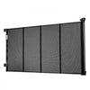VEVOR Retractable Baby Gate, Extends to 120 inch Extra Wide, 38.5 inch Tall, with Reinforced Fiberglass Strips, Avoids Crawling Through, Mesh Dog Gate for Decks, Doorways, Garages, Indoor, Black