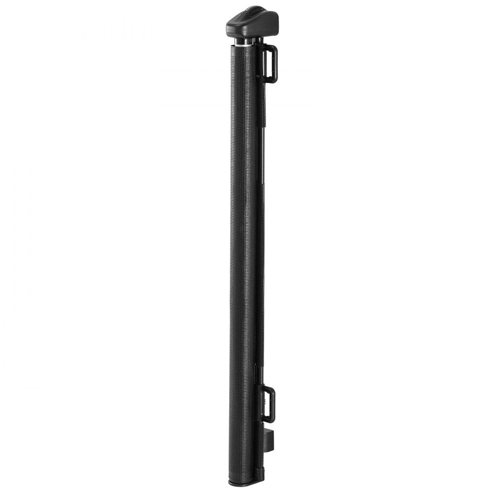 VEVOR Retractable Baby Gate, Extends to 56.3 inch Wide, 31.3 inch Tall, with Security Lock, Easy to Use, Walk Through Without Tripping, Mesh Dog Gate for Stairs, Hallways, Indoor/Outdoor, Black