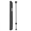 VEVOR Retractable Baby Gate, 34 inch Tall, Extends up to 71 inch Wide, Retractable Gate for Kids or Pets, Mesh Material, Easy to Install for Indoor Stairs, Doorways, Hallways, Playrooms, Black