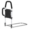 VEVOR Bed Rail for Elderly, Bedside Assist Rails with Side Handle and PU Handrail, Adjustable Height Carbon Steel Pipe Bedside Cane, Bed Bars for Seniors & Patients, Fits King, Queen, Full, Twin
