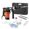 VEVOR Demolition Jack Hammer, 1400W Electric Jackhammer Heavy Duty, 2900 BPM Concrete Breaker, 2pcs Chisels Bits Chipping with Case, Gloves