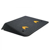 VEVOR Upgraded Rubber Threshold Ramp, 4" Rise Door Ramp with 1 Channel, Natural Rubber Car Ramp with Non-Slip Textured Surface, 33069 lbs Load Capacity Curb Ramp for Wheelchair and Scooter