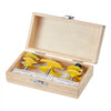 VEVOR Router Bits Set, 3 Pieces, Carbide Router Bit Kit with 1/4 Inch Shank, Wood Carrying Case, Woodworking Tools for Professional and Beginners Carpenter, for Wood MDF Particle Board Plywood