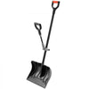 VEVOR Snow Shovel for Driveway 18" Plastic Shovel Assist Handle & D-Grip, for Home Garden Camping Outdoor Use, Steel Strip, Large Capacity Lightweight Snow Removal Tool with Extended Steel Handle