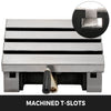 VEVOR Tilting Milling Table 7x5inch Tilting Angle Milling Machine 0-45°Adjustable Swivel Angle Plate with 3 T-slots and an Adjustable Crank Handle Heavy Duty Tilting Milling Machine for Grinding