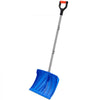 VEVOR Snow Shovel for Driveway 18" Wide Plastic Shovel with D-Grip Handle, for Home Garden Camping Outdoor Use, Steel Strip, Large Capacity Lightweight Snow Removal Tool with Extended Steel Handle