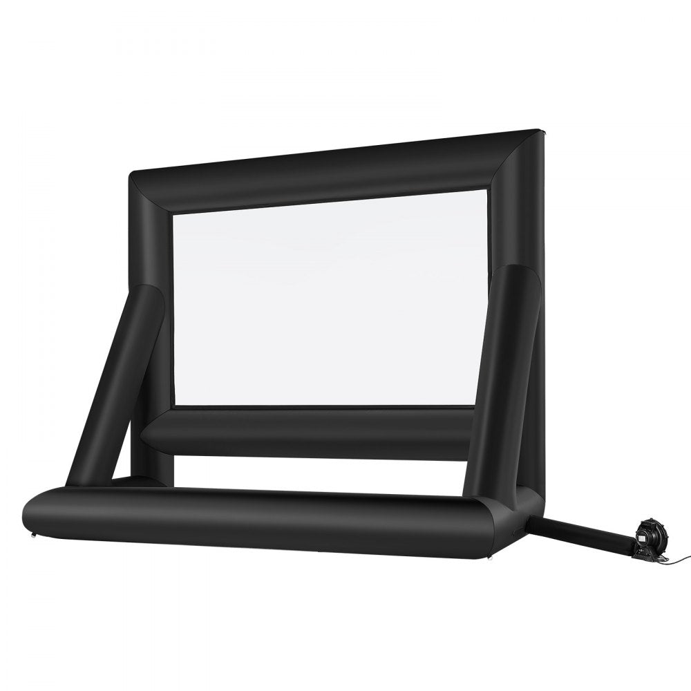 VEVOR 18FT Inflatable Movie Screen, Inflatable Projector Screen with Portable Storage Bag, 16:9 Easy Set Up Movie Projection for Outdoor Backyard, Home Theater, Theme Party