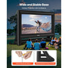 VEVOR 20FT Inflatable Movie Screen, Inflatable Projector Screen with Portable Storage Bag, 16:9 Easy Set Up Movie Projection for Outdoor Backyard, Home Theater, Theme Party