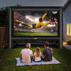 VEVOR 20FT Inflatable Movie Screen, Inflatable Projector Screen with Portable Storage Bag, 16:9 Easy Set Up Movie Projection for Outdoor Backyard, Home Theater, Theme Party