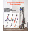 VEVOR Vacuum Stand, Compatible With Dyson V7 V8 V10 V11 V12 V15 SV10 SV12 SV14 SV18 SV21 Upright Vacuum Cleaners & Accessories, Stable Vacuum Stand Holder with 3 Clips and Adjustable Height