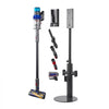 VEVOR Vacuum Stand, Compatible With Dyson V7 V8 V10 V11 V12 V15 SV10 SV12 SV14 SV18 SV21 Upright Vacuum Cleaners & Accessories, Stable Vacuum Stand Holder with 3 Clips and Adjustable Height