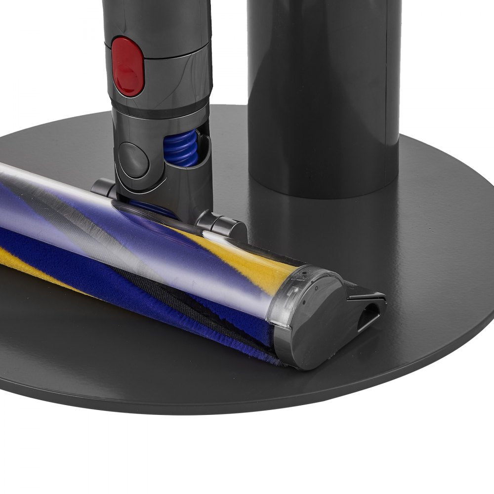 VEVOR Vacuum Stand, Compatible With Dyson V7 V8 V10 V11 V12 V15 SV10 SV12 SV14 SV18 SV21 Upright Vacuum Cleaners & Accessories, Stable Vacuum Stand Holder with 3 Clips and Adjustable Height