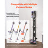 VEVOR Vacuum Stand, Compatible With V7 V8 V10 V11 V12 V15 Series Upright Vacuum Cleaners & Accessories, Stable Vacuum Stand Holder with 4 Anti-slip Pads and 3 Clips for Storing 6 Brush Heads