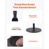 VEVOR Vacuum Stand, Compatible With V7 V8 V10 V11 V12 V15 Series Upright Vacuum Cleaners & Accessories, Stable Vacuum Stand Holder with 4 Anti-slip Pads and 3 Clips for Storing 6 Brush Heads