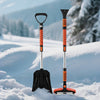 VEVOR Snow Shovel and Snow Brush, 42 in Extendable Snows Broom & Ice Scraper with 180° Pivoting Brush Head, Non-Slip Grip, Portable Winter Snows Removal Tools for Cars Trucks SUVs Vehicle