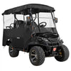 VEVOR Golf Cart Cover, Visible Full-Enclosure 2+2/4 Passenger Golf Cart, 600D Waterproof Oxford Fabric Club Car Cover Fits Most Carts Club Car, Yamaha, EZGO, Honda, PVC Coating & Windproof Hook Design