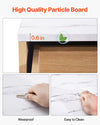 VEVOR 6 Fluted Drawer Dresser tabletop detail (wearproof, easy to clean)