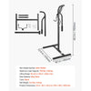 VEVOR Snowmobile Lever Lift Stand 18"- 33" Lift Height 750LBS Capacity, 5-Level Adjustable Height, Heavy-Duty Steel Snowmobile Lift Stand for Easy Track Maintenance & Repairs, Fits Most Snowmobiles