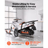 VEVOR Snowmobile Dolly Lift Stand 20"-22.5" Lift Height 20 in Large Wheels, 2-in-1 Lift & Transport Snowmobile Lift Stand for Easy Moving & Maintenance, 750LBS Heavy-Duty Support, Fit Most Snowmobiles