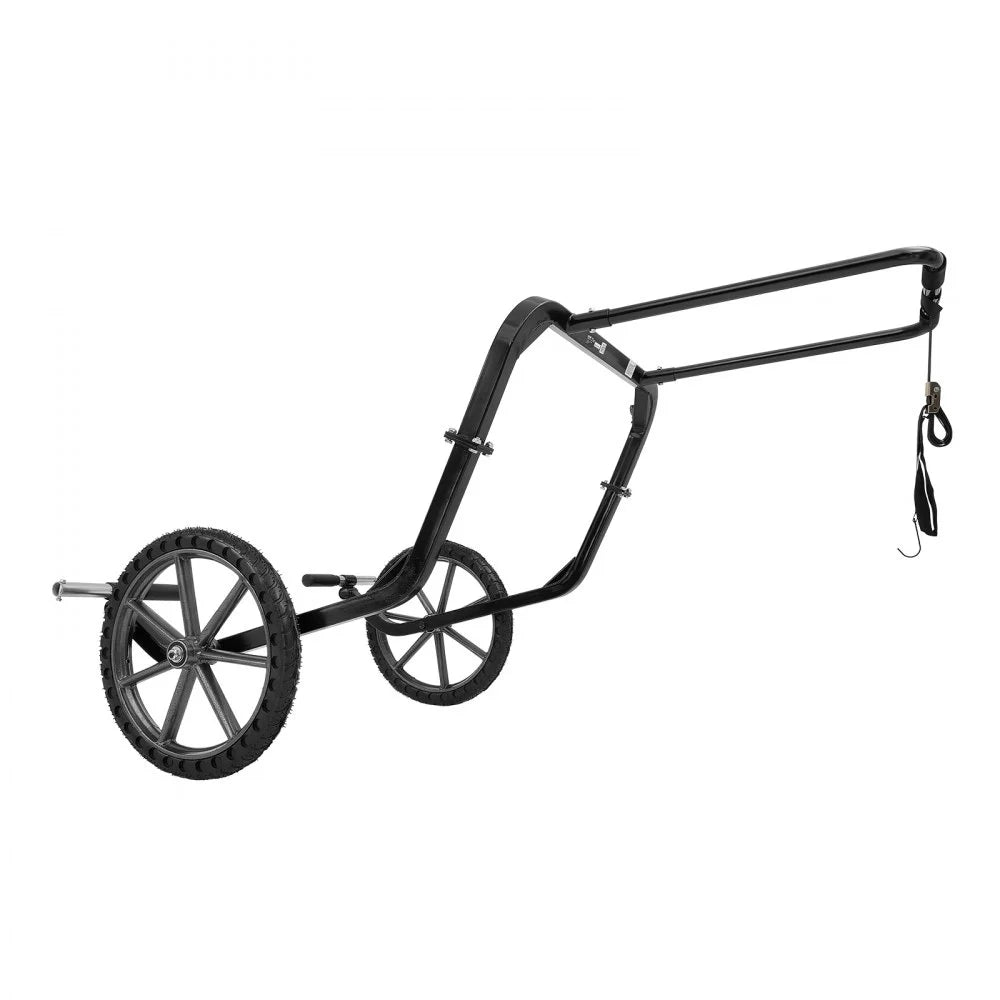 VEVOR Snowmobile Dolly Lift Stand 20"-22.5" Lift Height 20 in Large Wheels, 2-in-1 Lift & Transport Snowmobile Lift Stand for Easy Moving & Maintenance, 750LBS Heavy-Duty Support, Fit Most Snowmobiles