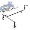 VEVOR Snowmobile Dolly Lift Stand with 10"-20" Lift Height 1000LBS Capacity, Foldable Side-Lift & Transport Snowmobile Dolly Stand, Heavy-Duty Steel Support with Wheels for Easy Moving & Maintenance