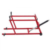 VEVOR Snowmobile Dolly Lift Stand 5.5"-28" Lift Height & Manual Hand Crank, 1000LBS Load Capacity with Wheels, Heavy-Duty Steel Support, Foldable Snowmobile Lifting Stand for Easy Maintenance & Repair