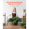 VEVOR Artificial Ferns, Natural Spread Diameter 37-41 Inch, Large Hanging Fake Boston Ferns, Sunlight Resistant Fake Plant Wall Decor with 80 Branches and Flowerpot, Faux Fern for Home Office Outdoor