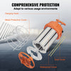 VEVOR LED Portable Work Lamp, 150W, 20000lm, 5000K Durable & Water-Resistant, Linkable up to 6 Units, Ceiling or Stand Job Site Illumination for Both Indoor & Outdoor Use