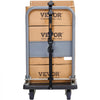 VEVOR Ratchet Tie Down Straps (4PK), 2200 lb Max Break Strength, Includes 4 Premium 1" x 15' Rachet Tie Downs with Padded Handles, for Moving Securing Cargo, Appliances, Lawn Equipment, Motorcycle