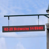 VEVOR LED Message Board, P10 Full Color Scrolling Display, Customizable Text and Animation via WIFI or USB, Ideal for Retail, Parties, and Bars, 52"x8"