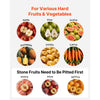 VEVOR 1100W Electric Fruit Apple Crusher, SUS304 Freestanding Crushing Machine, Grinds Whole Apples Up to 3.15" Dia, 164 KG/H Capacity, Cider Press for Apples, Pears, Pineapple, Guava, Carrot, Potato