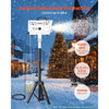 VEVOR Snow Machine, 1500W Fake Snow Maker with Adjustable Stand & Wireless Remote Control, High Output Snowflake Making Machine with 5L Tank for Christmas Party Stage Decor