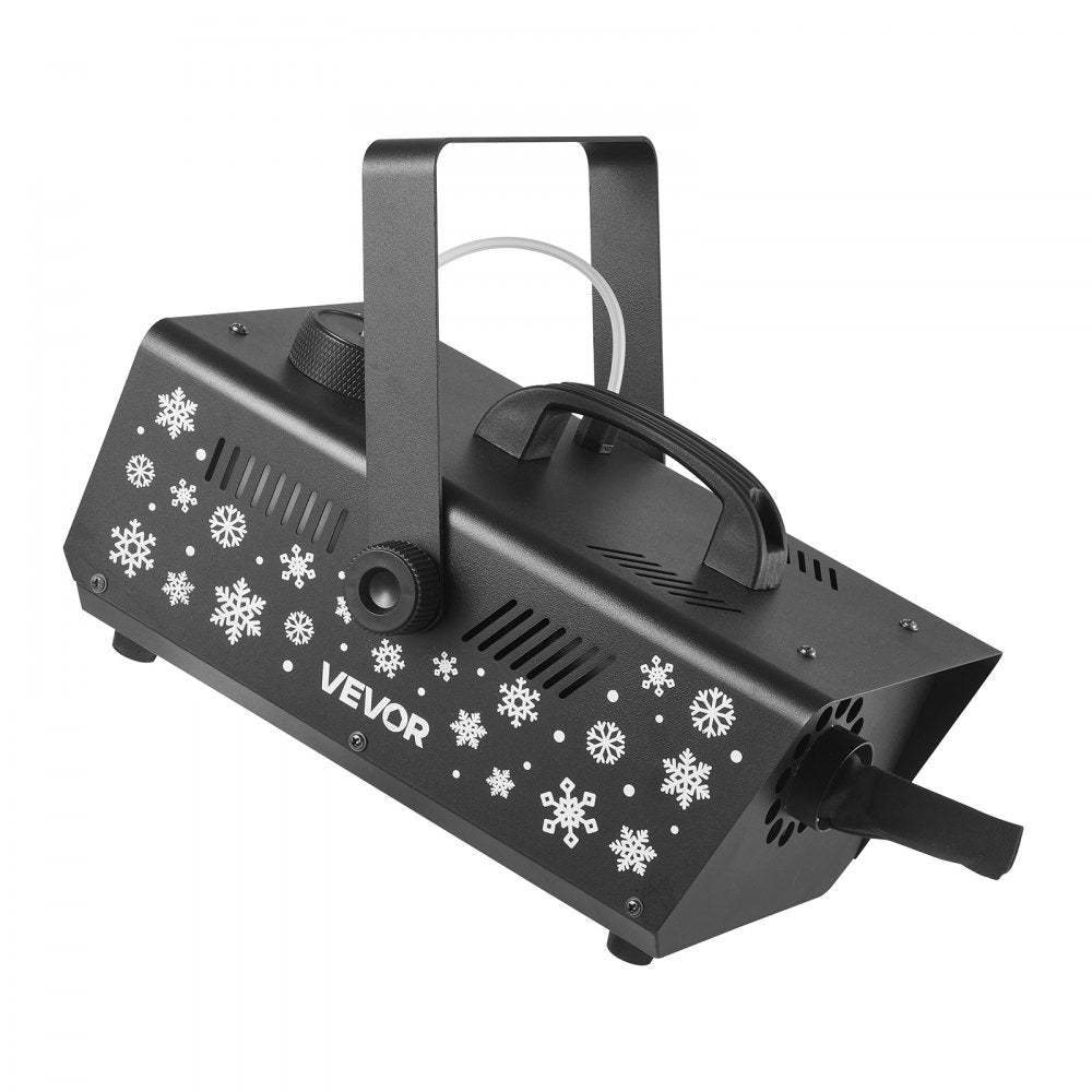 VEVOR Snow Machine, 650W Handheld/Hanging Fake Snow Maker, Snowmaking Machine with Portable Handle, Outdoor & Indoor Artificial Snowflake Maker for DJ Stage Parties Christmas Decor