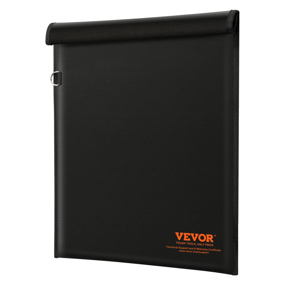 VEVOR Faraday Bag, Faraday Pouch Set for Laptop (16.9 x 15"), Fireproof & Waterproof Faraday Signal Blocking Holder for Car Keys, Phones & Tablets, Anti-Theft Pouch & Anti-Hacking Case Blocker, Black
