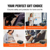 VEVOR Faraday Box, PU Leather Signal Blocking Holde, Keyless Fob Protector Shielding for WiFi, RFID, GPS, Bluetooth & 5G, Anti-Theft Box and Anti-Hacking Case Blocker, Black(5.9 x 4.5 x 2.9")