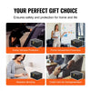 VEVOR Faraday Box, PU Leather Signal Blocking Holde, Keyless Fob Protector Shielding for WiFi, RFID, GPS, Bluetooth & 5G, Anti-Theft Box and Anti-Hacking Case Blocker, Black(6.3 x 5.1 x 3.7")