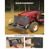 VEVOR 3/8 in Skid Steer Mount Plate, Universal Quick Attach Mount Plate, Easy to Bolt, 7000lbs Load Capacity, Heavy Duty Steel Loader Plates Compatible with Kubota Bobcat Skid Steers & Tractors
