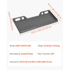 VEVOR 3/8 in Skid Steer Mount Plate, Universal Quick Attach Mount Plate, Easy to Bolt, 7000lbs Load Capacity, Heavy Duty Steel Loader Plates Compatible with Kubota Bobcat Skid Steers & Tractors