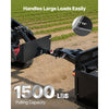 VEVOR 1/4 in Skid Steer Mount Plate with 2" Receiver Hitch, Universal Quick Attach Mount Plate, 1500lbs Capacity, Heavy Duty Steel Loader Plates Compatible with Toro Dingo Skid Steers & Tractors
